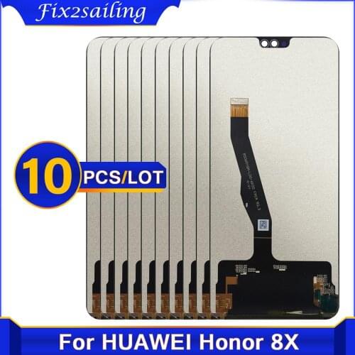 10 piece/lot NEW Original For Huawei Honor 8X JSN-AL00 JSN-L22 JSN-L21 LCD Display Touch Screen Digitizer Assembly Replacement