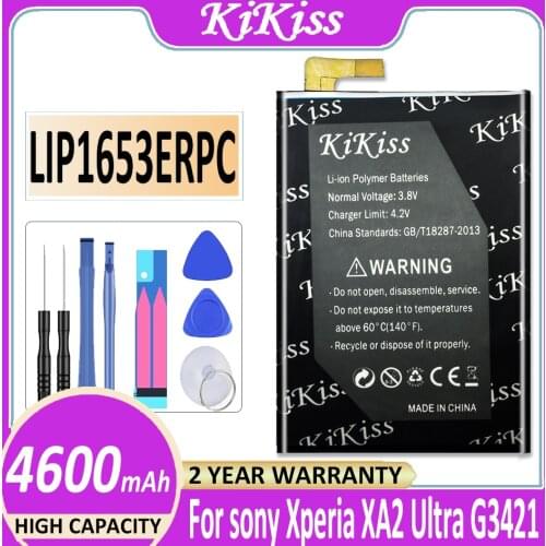 Free tool 4600mAh LIP1653ERPC Battery For Sony Xperia XA2 Ultra G3421 G3412 XA1 Plus Dual H4213 Phone+Tracking Number