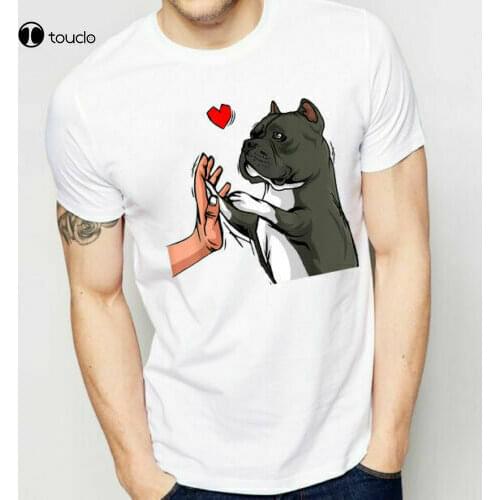 American Bully Love Funny Gift Dog Lovers T-Shirt Full Size