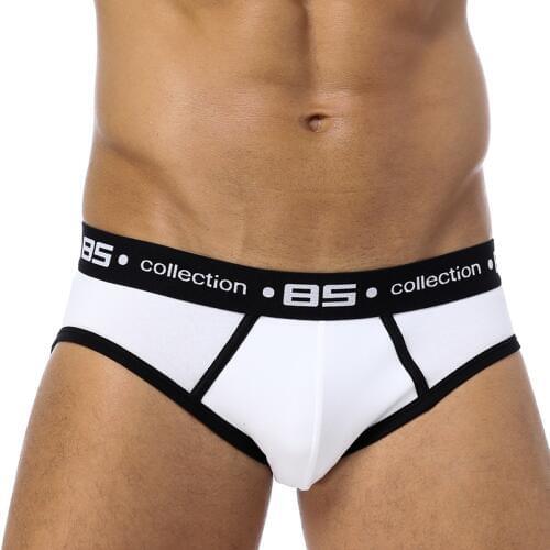 Brand Men Underwear Sexy Men Briefs Breathable Mens Slip Cueca Male Panties Underpants Briefs 7 colors B106