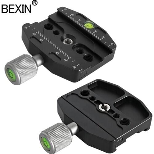 Camera quick release clamp tripod plate mount adapter dslr camera stand shooting profession tripod clamp for point camera