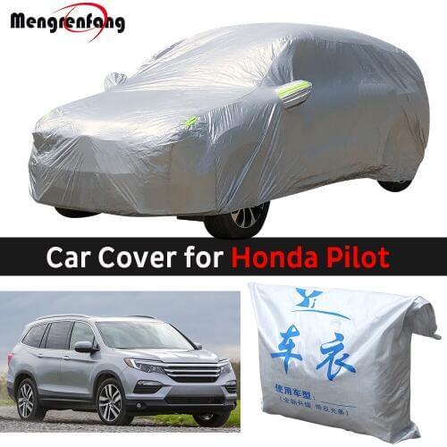 For Honda Pilot Car Cover Outdoor Sun Shade Anti UV Rain Snow Scratch Frost Protector Cover Dust Proof