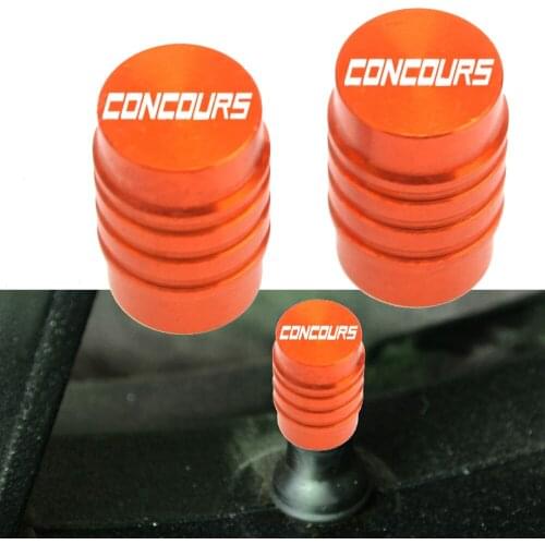 Motorcycle Wheel Tire Valve Stem Caps CNC Airtight Covers For KAWASAKI CONTEST 14 11-19 H2 SX 18-19