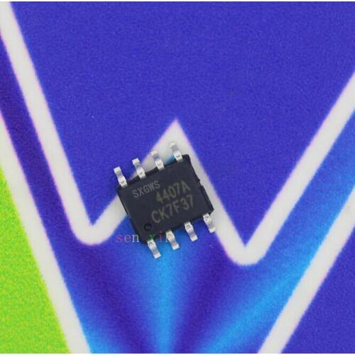 5PCS 100% NEW A04407 AO4407 AO4407A A04407A 4407A SOP-8 MOS Chipset Good Quality