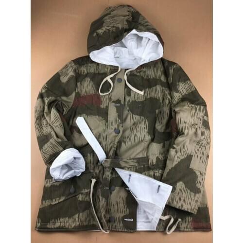 WWII German ARMY Tan&Water Swamp Camo Winter Reversible Parka WW2 Military Uniform War Reenactments 5605101