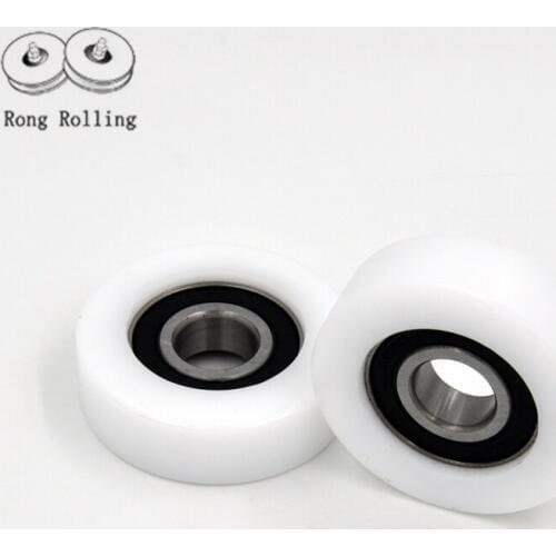 17*59*18 6203RS outsourcing polyformaldehyde pulleys/rollers/wheels diameter 59mm,thickness 18mm,6203RS bearing bore 17mm