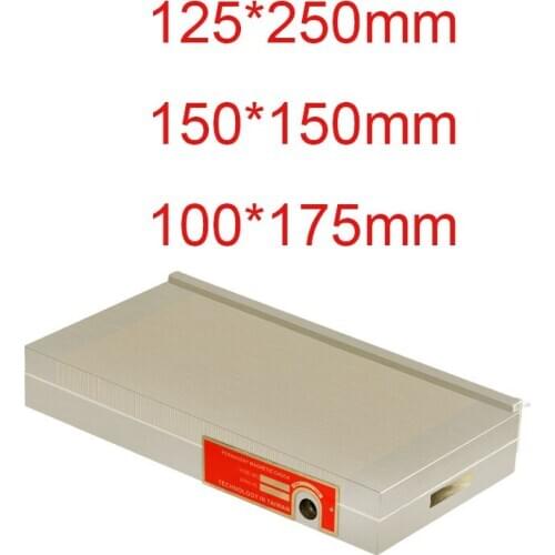 125*250mm Surface Grinder Permanent Magnetic Chuck Grinding Disk Applicable To Grinding Machines And Other Processing