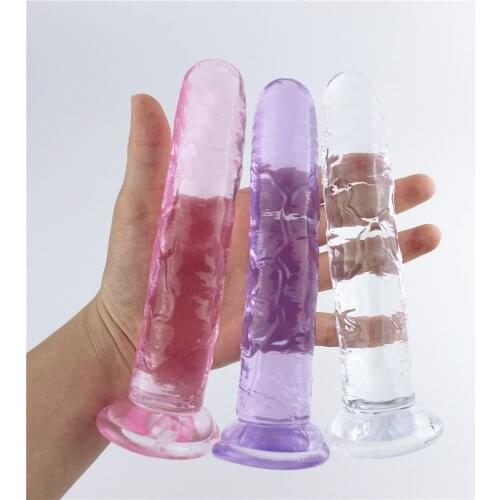 Realistic Dildos Erotic Jelly Dildo With Suction Cup Sex Toys for Women Artificial Penis G-spot Stimulation sex products
