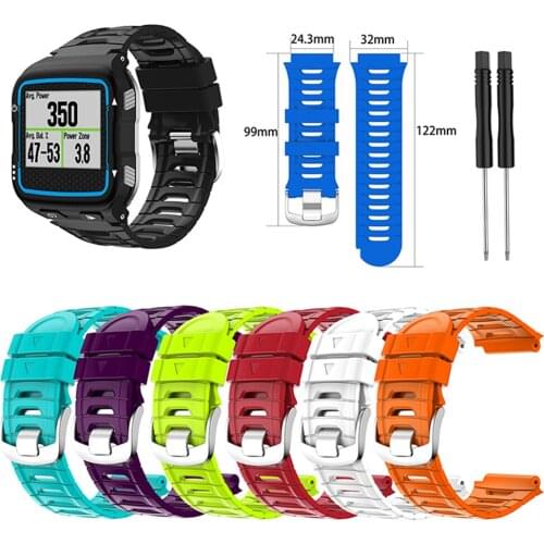 Watch Strap Belt for Garmin forerunner 920xt Smart Watch Monochrome silicone Replacement Wristband Accessories