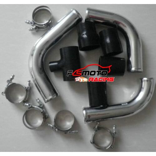 FOR Renault 5 GT turbo silicone intercooler piping hose kit BLACK