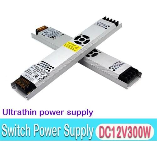 Ultrathin Power Supply DC 12V 24V 72W 100W 120W 150W 180w 200W 250W 300W 350W 360W 400W Transformers For Led Lamp Lighting cctv