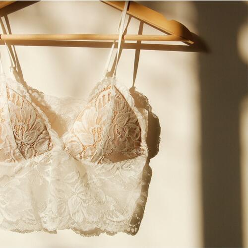 Spring classic sexy lace underwear girls' mid waist and high grade Underpants lingerie bra set