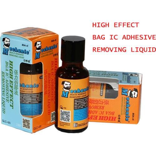High effect BGA IC Adhesive Glue Removing Epoxy Remover Cell Phone CPU Chip Cleaner 20ml BGA-IC Repair Remove Liquid Tool