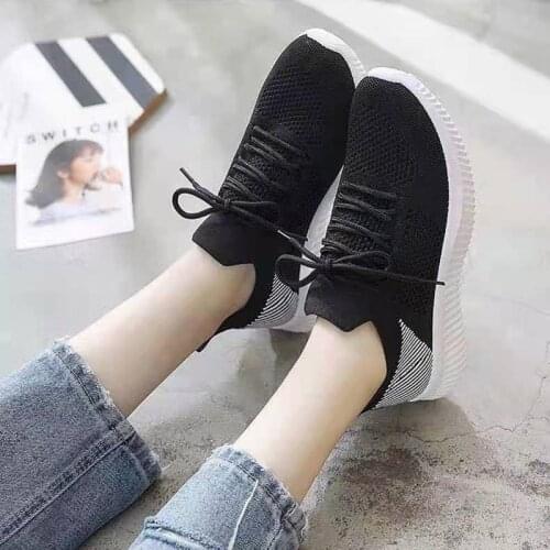 2021 Mesh Light Breathable Women Sneakers Flats Casual Female Trainers Walking Shoes Light Shoes Women Summer Women Shoes Y
