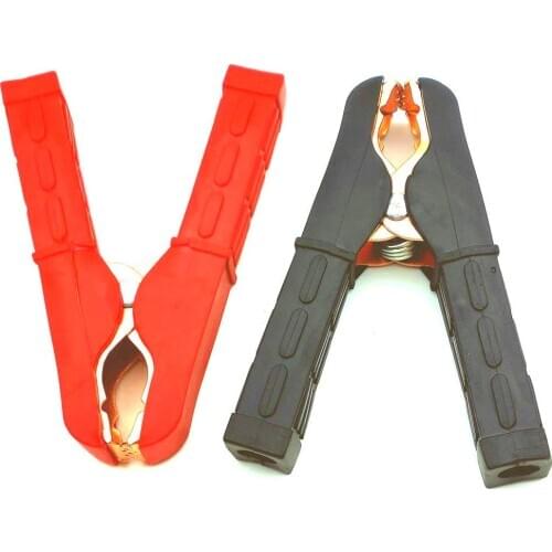 2 PCS 200A CAR BATTERY CLIP ALLIGATOR CLIP Test Clamp CONNECTOR