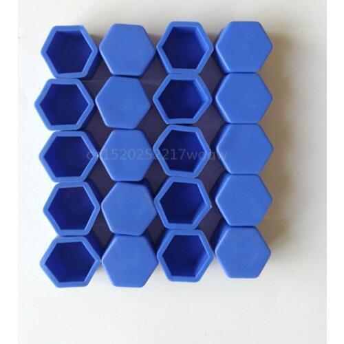 20Pcs Silicone Car Wheel Hub Screw Cover Nut Caps for Cadillac ATS BLS CTS XT4 XT5 ATSL XTS STS SRX Escalade