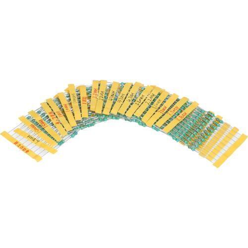 200Pcs φ0510 DIP Chromatic Ring Inductor Assortment Kit Set Tolerance ±10% Power 1W 20 Inductance Inductor