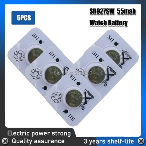 5pcs FOR SEIZAIKEN LONG LASTING 395 SR927SW LR57 LR927 AG7 Watch Battery Button Coin Cell Japan Made 100% Original