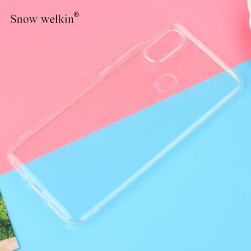 Case For Xiaomi A2 Cover Case Mi A 2 Transparent Silicone Soft TPU Phone Case For Xiaomi 6X Mi 6x Ultra Thin Cases Back Cover