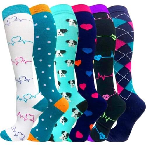 Stockings Compression Socks Men Womens Long Socks Cycling Mtb Men Original Gifts for Varicose Veins and Veins Mens Crossfit
