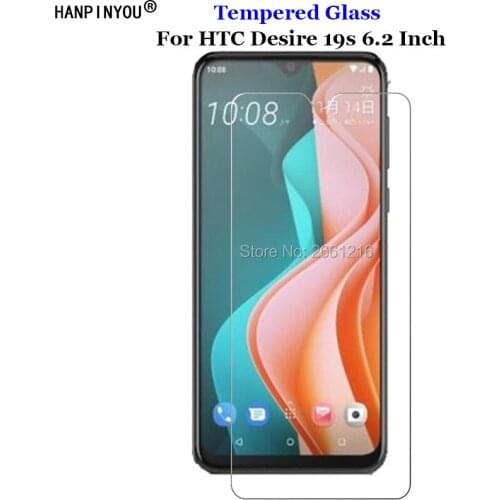 For HTC Desire 19s Tempered Glass 9H 2.5D Premium Screen Protector Film For HTC Desire 19s 6.2"