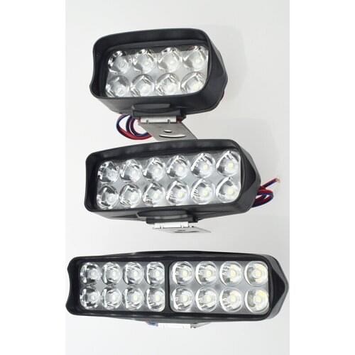 Motorcycle headlights Motorbike work light headlamp 6000K super bright Fog spot lamp Car accessories LED Moto 12V 12w spotlights