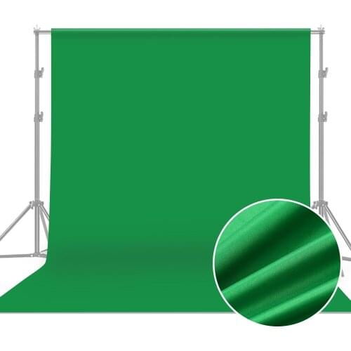 Photography Background Backdrop Washable Polyester-Cotton Green Screen Chromakey Cromakey Background Cloth for Photo Studio