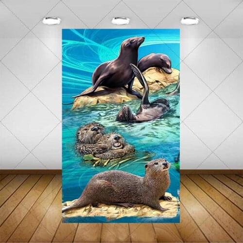 Unicorn Backdrop Pink Flower Cloud Newborn Baby Shower Gril 1st Birthday Party Vinyl Photography Background Photophone