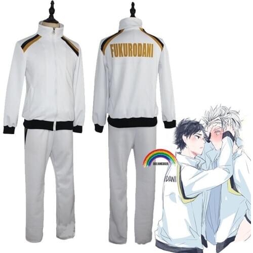 Haikyuu Season 4 Fukurodani Academy Cosplay Costume Akaashi Keiji Kotaro Bokuto Jacket+Pants Uniform Volleyball Team Sportswear