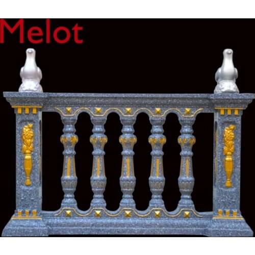 Cast-in-Place Railing Pillar Mold Handrail Fence Mold European New Rural Building Cement Products Building Mold