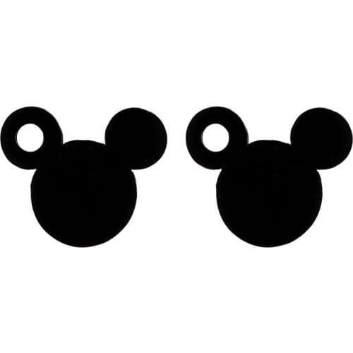 Disney Mickey mouse stud earring lady doll accessories jewelry Minnie pendant female Sweater gift