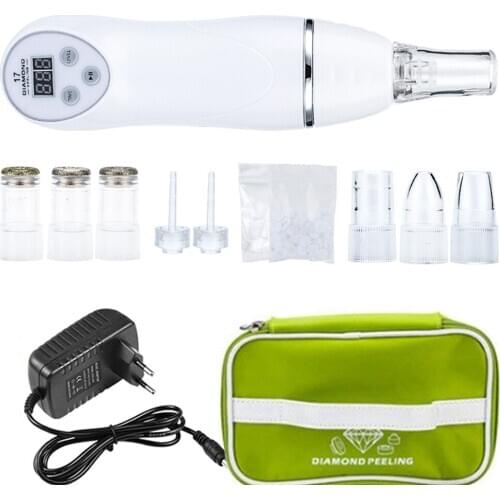Mini Diamond Dermabrasion Skin Peeling Beauty machine Vacuum Blackhead Acne Remove Face Cleaning Microdermabrasion Facial Care