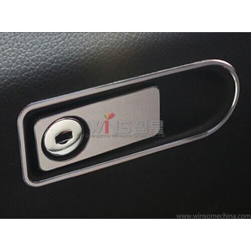 Interior Mouldings For Mercedes Benz E Class GLK CLS ML GLE GL Glove Box Sequins Decorative Cover Trim Car Styling Accessories