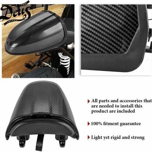 R NINET Motorcycle Tail Tidy Swingarm Mounted Rear Pillion Seat Cowl Cover Fairing For BMW R NINE T R9T 2014-2020 2019 18 Carbon
