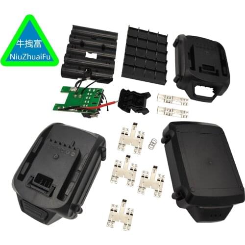 Plastic case PCB Hardware for Worx WA3525 WG545 WG251 WG891 20V lithium battery box shell material for power tool
