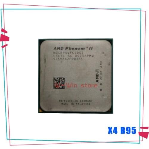 AMD Phenom II X4 B95 CPU/HDXB95WFK4DGM/HDXB95WFK4DGI 938Pin/3.0GHz/6MB L3/95W Socket AM3