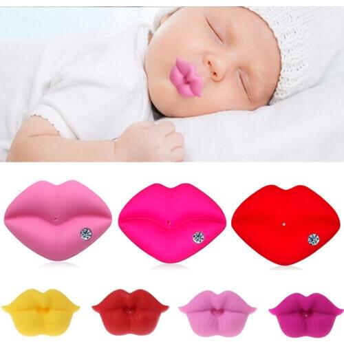Baby Newborn Casual Pacifier Baby Mouth Silicone Cute Strengthen Able Infants Soother To Lip Baby Gums Pacifier Gift