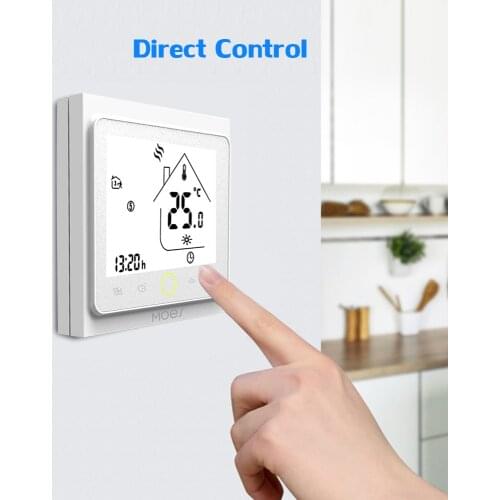 WiFi Smart Touch Thermostat Temperature Controller for Water/Electric floor Heating Water/Gas Boiler APP Remote Control