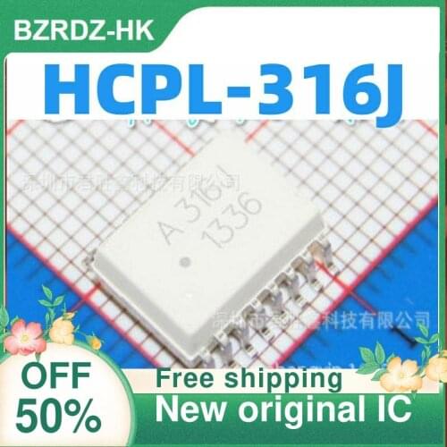 2-10PCS/lot A316J HCPL-316J HCPL-A316J SOP16 New original IC