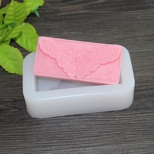 1 pcsMD butterfly rectangle cake mould polymer clay handmade soap mold