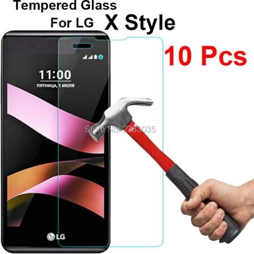10 Pcs/Lot For LG X Style XStyle K200 5.0" 9H Hardness 2.5D Ultra-thin Toughened Tempered Glass Film Screen Protector Guard