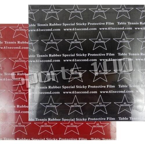 2 pieces 61second THUNDER LM Training rubber Pips In Table Tennis racket Rubber with Sponge