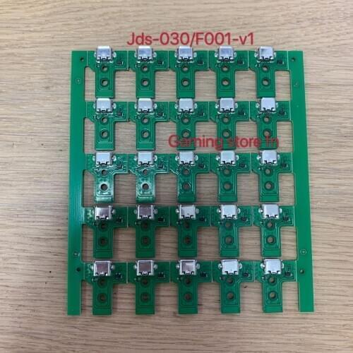 300pcs/lot For PS4 Controller Micro USB Charging Socket Board REV F001-V1 jds-030
