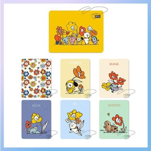 3KQBTS Bulletproof Youth Group Cartoon Q version animation computer rubber mouse pad around non-slip office