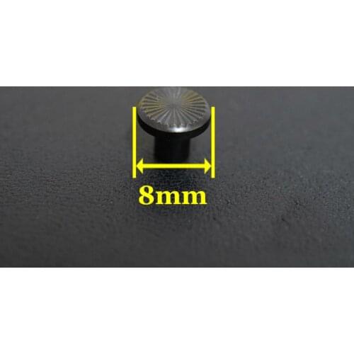 50pc Q22-8mm Solid Brass belt screw Chicago Screw Leathercraft