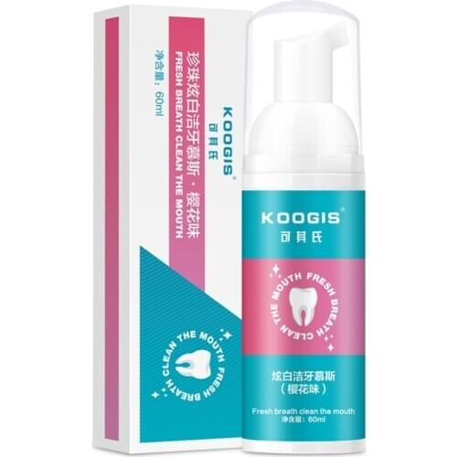 60ml Natural Mouth Wash Water Teeth Whitening Toothpaste Toothpaste Whitening Foam Liquid Oral Hygiene Toothpaste