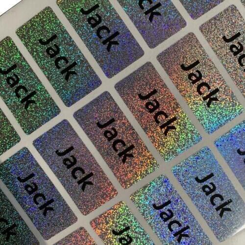 60 pcs Colorful custom name sticker label sticker waterproof personalized label childrens school stationery water
