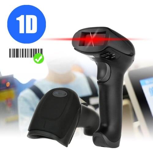 NETUM RD-1908 1D USB Wireless Laser Barcode Handheld Fast Scanner Bar Code Reader Support Inventory Supermarket POS Retail Shop