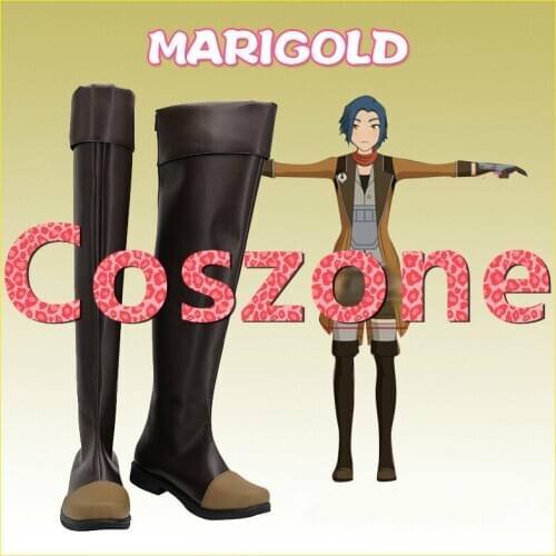 May Marigold Cosplay Shoes Boots Halloween Carnival Cosplay Costume Accessories