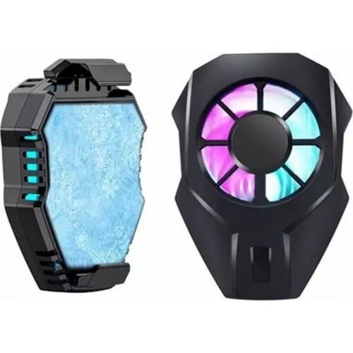 1PCS For PUBG Mobile Phone Cooler Cooling Fan Gamepad Holder Bracket Fan Radiator For IPhone Huawei Xiaomi Tablet USB Charging